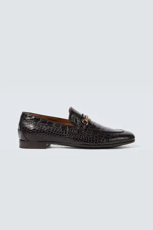 Tom Ford Gigi croc-effect leather loafers