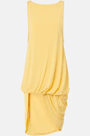 Jacquemus Peplo draped jersey minidress