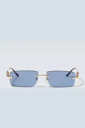 Cartier PanthÃ¨re De Cartier rectangular sunglasses