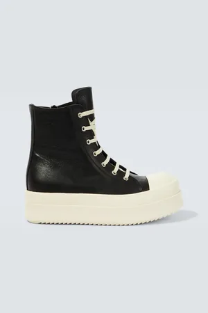 Rick Owens Mega Bumper leather sneakers