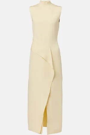 Roland Mouret Draped asymmetric midi dress