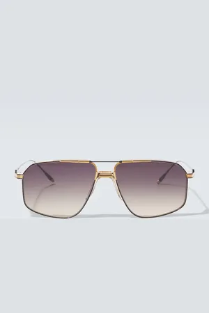 JACQUES MARIE MAGE Jagger aviator sunglasses