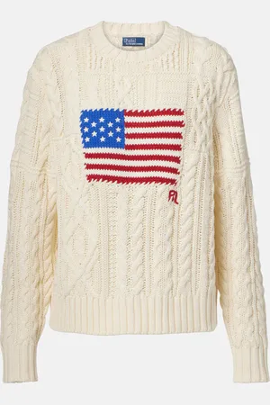 Ralph Lauren Aran cotton sweater
