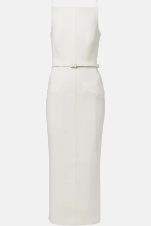Roland Mouret CrÃªpe midi dress