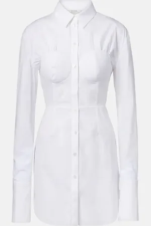 Nensi Dojaka Cotton poplin minidress