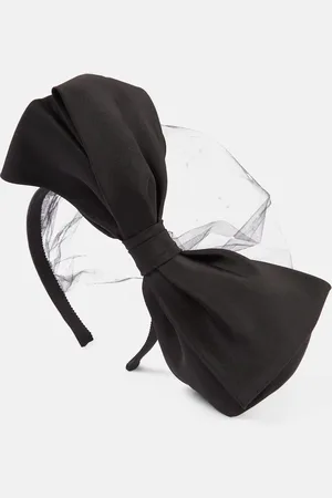 VALENTINO Bow-detail embellished headband