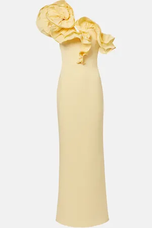 Rebecca Vallance Lulu one-shoulder crÃªpe maxi dress
