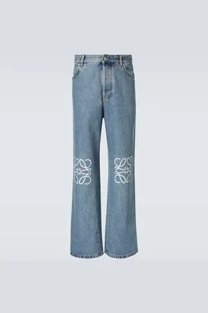Loewe Anagram wide-leg jeans