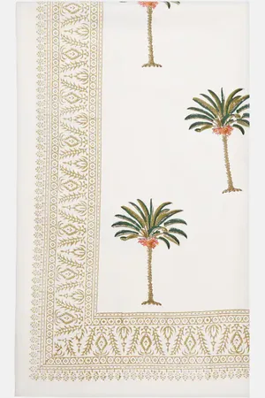 Les-Ottomans Palm cotton tablecloth
