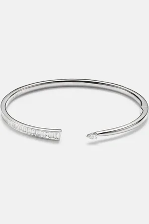 BUCHERER FINE JEWELLERY Inner Fire 18kt white gold bangle with diamonds