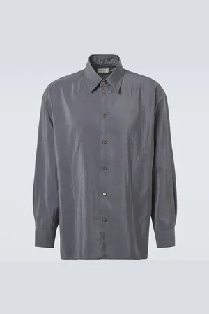 LEMAIRE Twisted silk-blend shirt