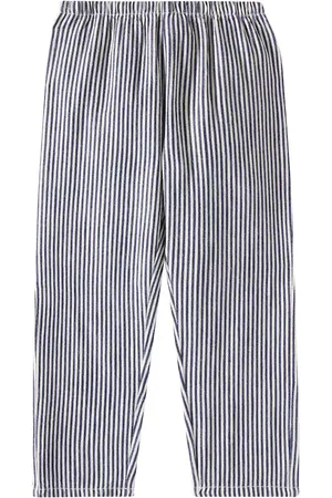 Konges Sløjd Konges SlÃ¸jd Fender striped cotton twill pants