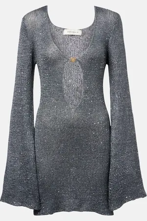 Bananhot Rey sequined cutout minidress