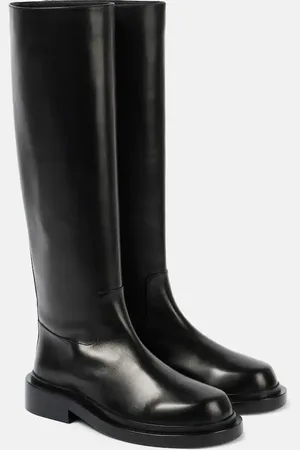 Jil Sander Leather knee-high boots