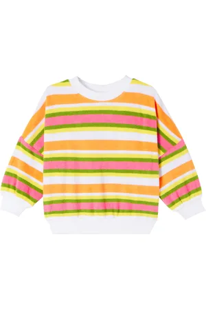 Molo Marika striped cotton-blend sweatshirt