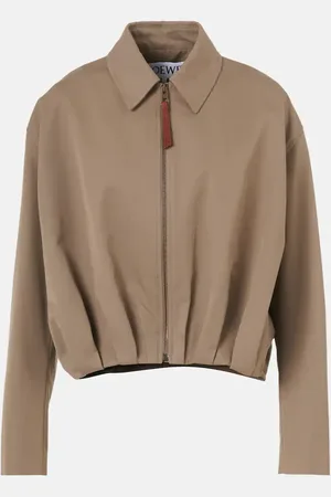 Loewe Cotton and silk twill blouson