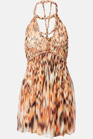 Isabel Marant Rozilda printed silk minidress
