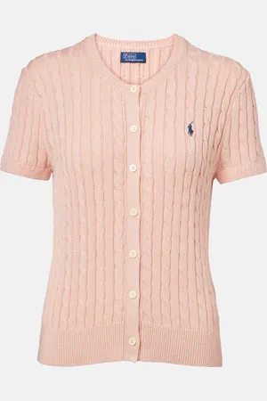 Ralph Lauren Cable-knit cotton cardigan