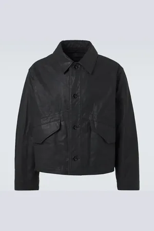 LEMAIRE Cotton canvas biker jacket