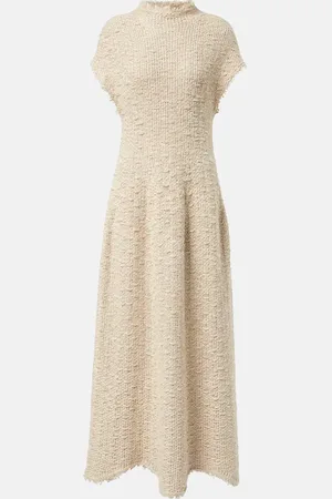 Khaite Ema hemp and silk maxi dress