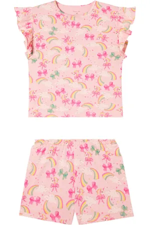 Konges Sløjd Konges SlÃ¸jd Lin Frill cotton top and shorts set