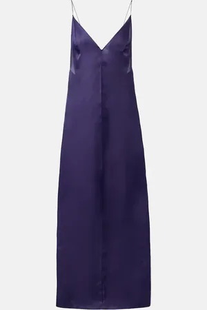 Khaite Tulula silk organza slip dress