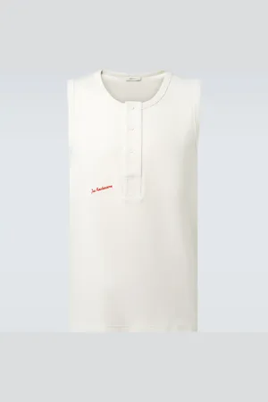 J.W.Anderson Cotton jersey tank top
