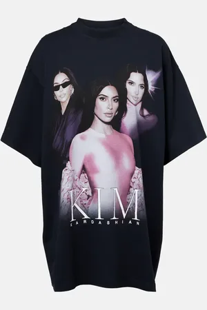 Balenciaga Kim K printed oversized T-shirt