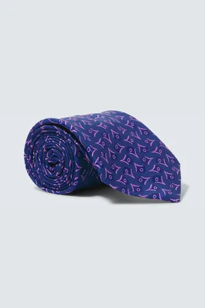 Charvet Embroidered silk tie