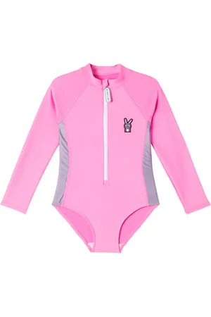 Roarsome Hop The Bunny rashguard swimsuit