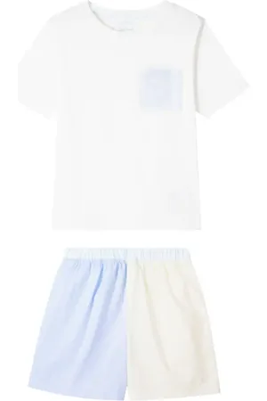 BONPOINT Etin printed cotton pajama set