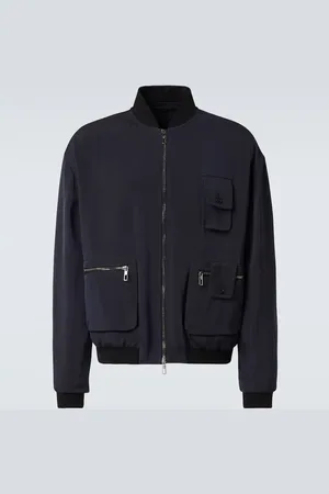 Giorgio Armani Twill bomber jacket