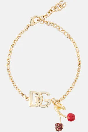 Dolce & Gabbana Logo embellished charm bracelet