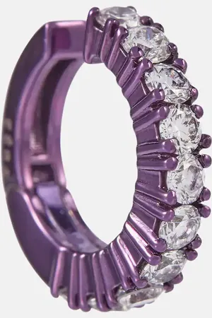 Eera EÃ©ra Mini 18kt gold single cuff with diamonds