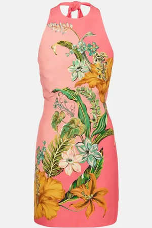 ALÉMAIS AlÃ©mais Anika floral linen minidress