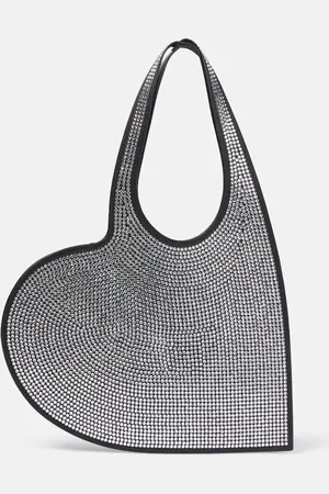COPERNI Heart Mini sequined leather shoulder bag