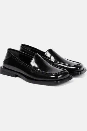 The Attico Micol leather loafers