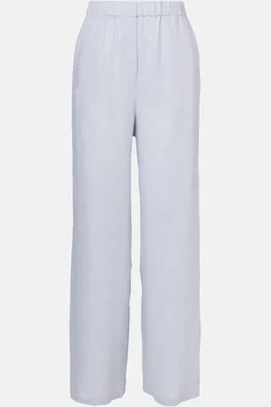 Loro Piana Valerio linen wide-leg pants