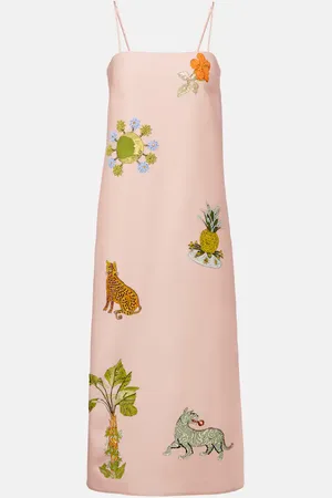 ALÉMAIS AlÃ©mais Hazel printed linen-blend maxi dress