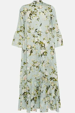 Erdem Panthea floral cotton poplin maxi dress