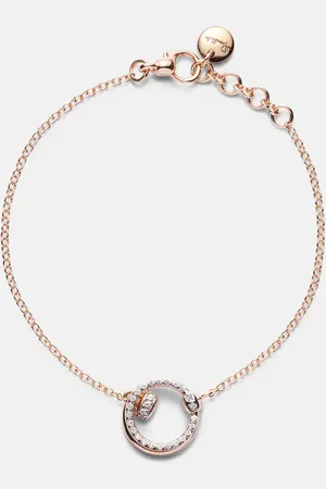 Pomellato Together 18kt rose chain bracelet with diamonds