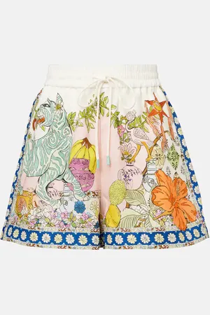 ALÉMAIS AlÃ©mais Hazel printed high-rise shorts