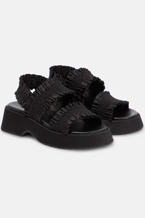 Ganni Smock platform sandals