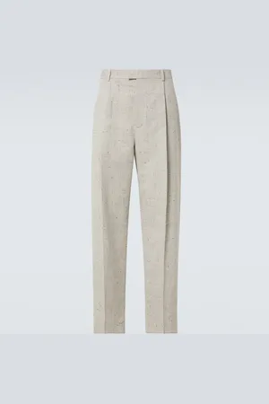 Bottega Veneta High-rise straight pants