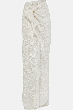 DRIES VAN NOTEN Brocade silk-blend maxi skirt
