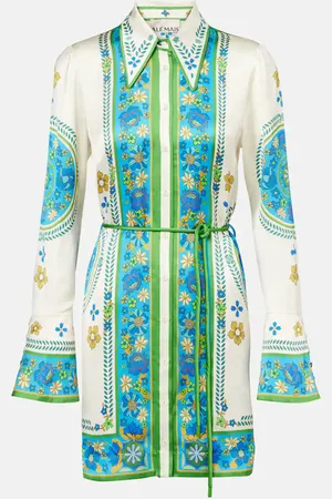 ALÉMAIS AlÃ©mais Vivianna printed shirt dress