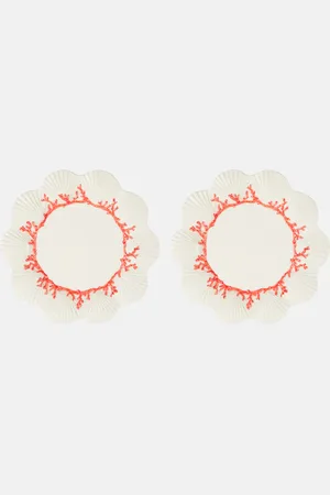 Les-Ottomans Saint Jacques ceramic dinner plate