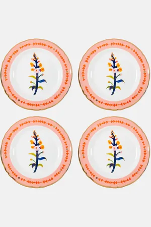 BITOSSI Betonica set of 4 dessert plates