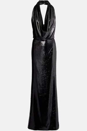 Stella McCartney Halterneck velvet gown