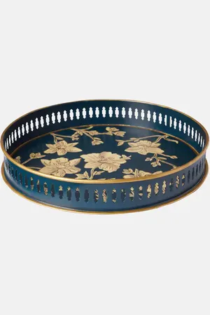 Les-Ottomans Painted iron decorative tray